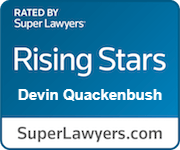 Rated by Super Lawyers | Rising Stars | Devin Quackenbush | SuperLawyers.com