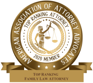Top Ranking Family Law Attorney, 2020 Member, American Association of Attorney Advocates